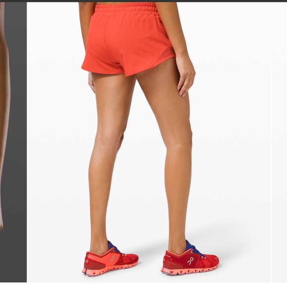 Lululemon Hotty Hot Short Size 12 with a 2.5" inseam Carnation Red - Picture 11 of 14